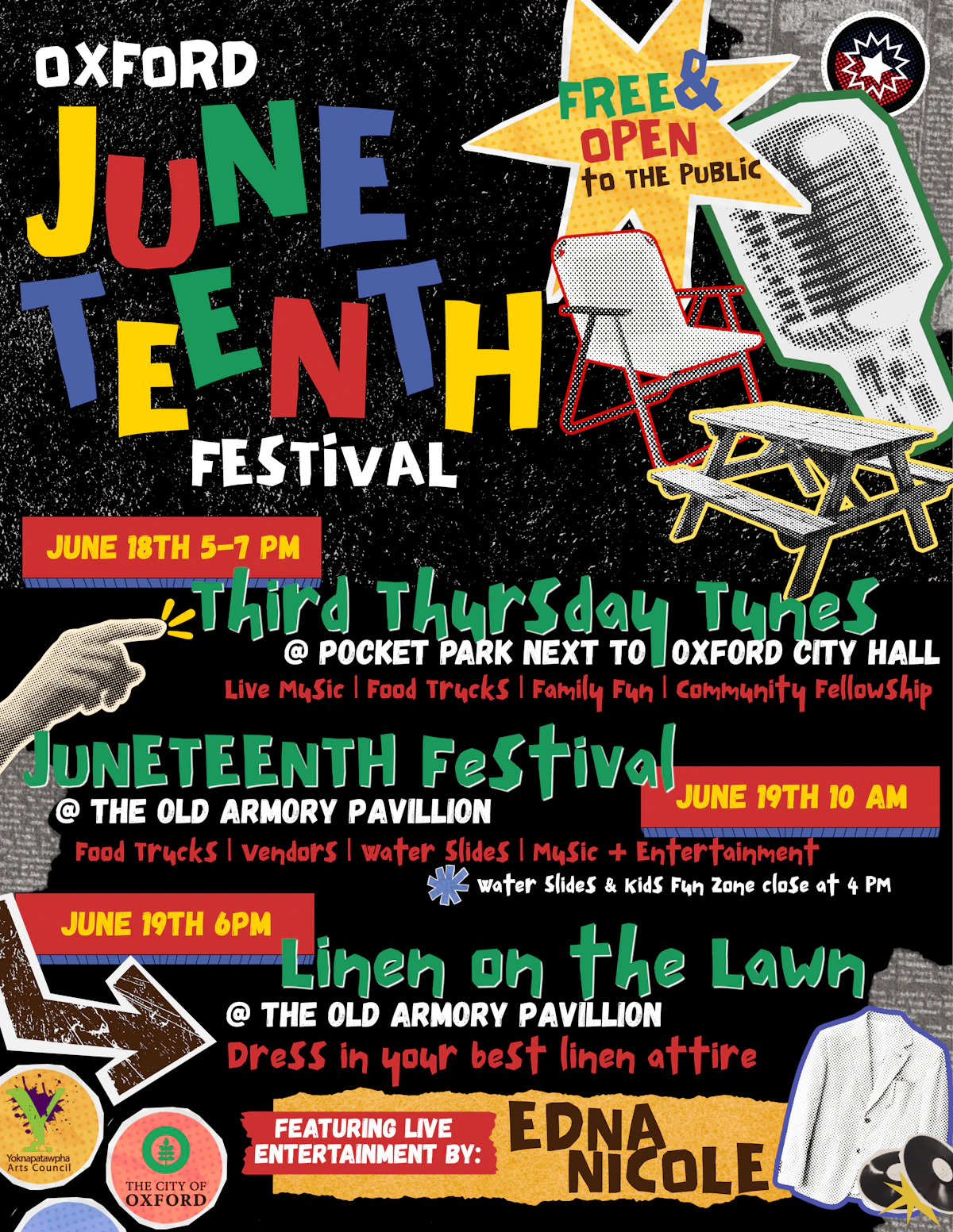 Third Thursday Music in the Pocket Park - Juneteenth Celebration